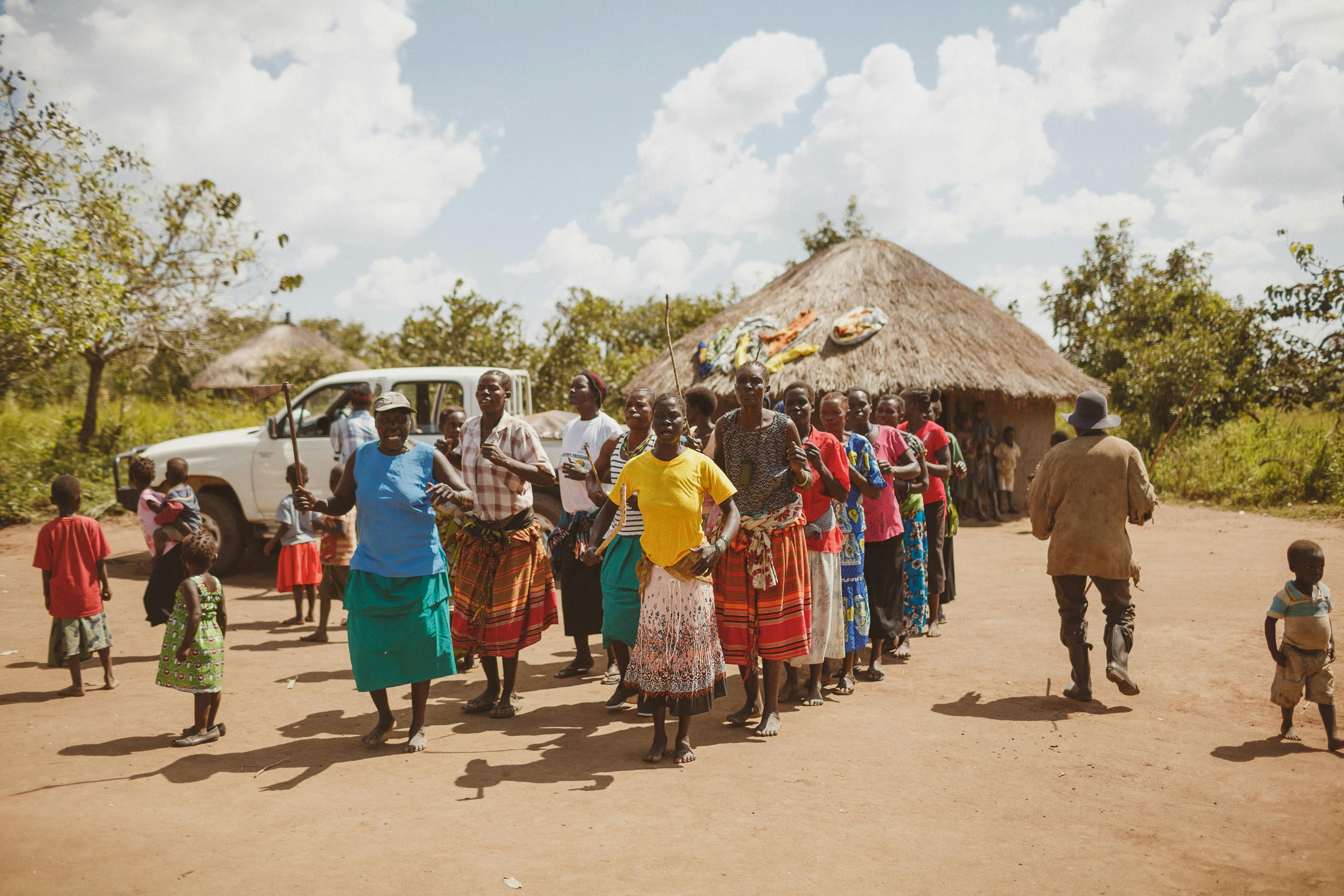 a group of south sudanese